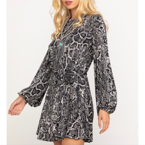 Show Me Your MuMu Dresses & Skirts - Show Me Your Mumu Snake Skin Print Dress XL